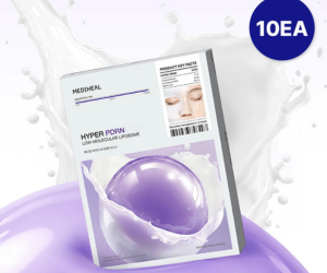 The Ultimate K-Beauty Secret for Glass Skin: MEDIHEAL Hyper PDRN Mask Sheet 10ea Review.