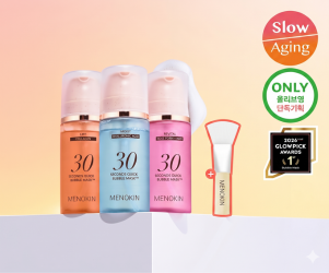 MENOKIN 30 Seconds Quick Bubble Mask Set: Your Instant Glass Skin Miracle.